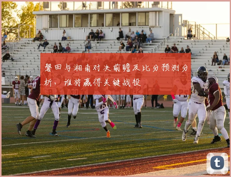 磐田与湘南对决前瞻及比分预测分析，谁将赢得关键战役